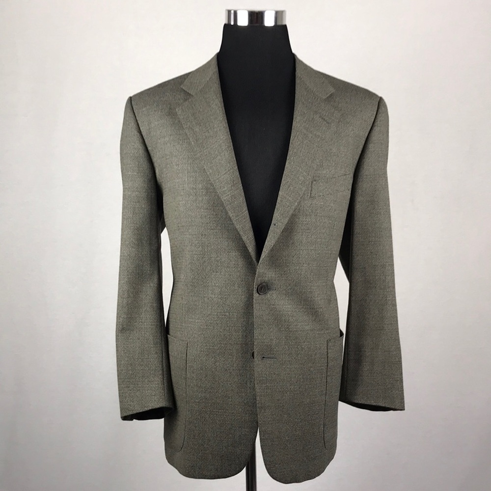 Calvin Klein Single-Breasted, 2 button Tweed Suit